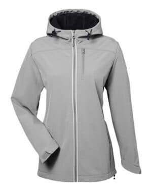 Nautica N17790 women's wavestorm hooded soft shell jacket