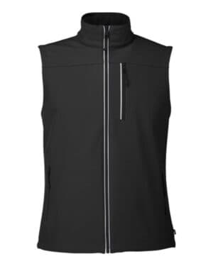 BLACK Nautica N17792 wavestorm soft shell vest