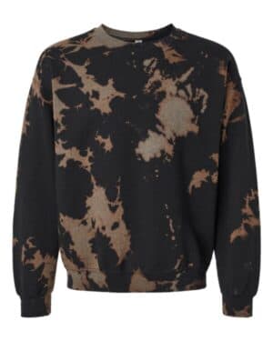 GOBI 681BW essential fleece bleach wash crewneck sweatshirt