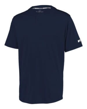 Russell athletic 3R7X2B youth performance two-button solid jersey