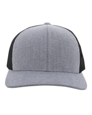 GRAPHITE/ BLACK Pacific headwear 110CPH trucker snapback cap