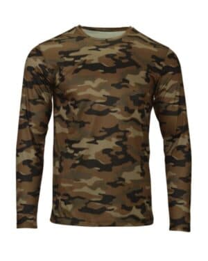 Paragon 238 woodland performance long sleeve t-shirt