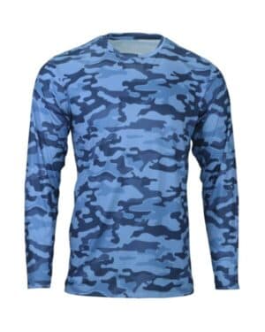 SKY CAMO Paragon 238 woodland performance long sleeve t-shirt