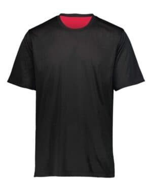 BLACK/ SCARLET Augusta sportswear 1603 youth mesh reversible jersey