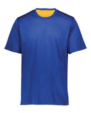 ROYAL/ GOLD Augusta sportswear 1603 youth mesh reversible jersey