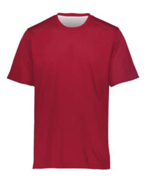 SCARLET/ WHITE Augusta sportswear 1603 youth mesh reversible jersey