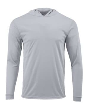 ALUMINUM 221Y youth bahama performance hooded long sleeve t-shirt