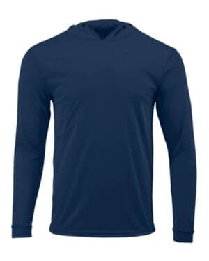 221Y youth bahama performance hooded long sleeve t-shirt