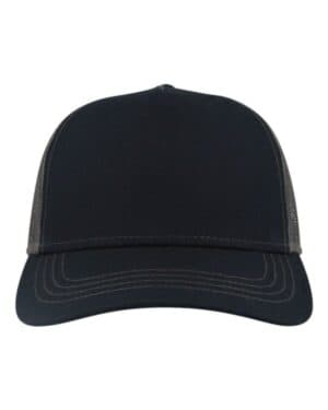 NAVY/ DARK GREY Atlantis headwear RAPPER sustainable canvas cap
