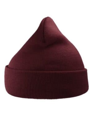BURGUNDY Atlantis headwear WIND sustainable 12 knit