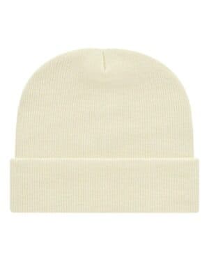 IVORY Cap america TKN24 usa-made 12 cuffed beanie