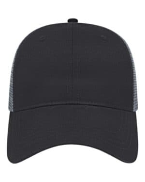 BLACK/ CHARCOAL x800 Cap america X800 x-tra value polyester trucker cap
