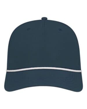 DARK BLUE/ WHITE i7256 Cap america I7256 athletic rope cap