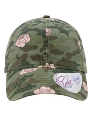 Infinity her HATTIE women's garment-washed fashion print cap