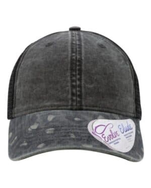 Infinity her JANET women's printed visor with mesh back cap