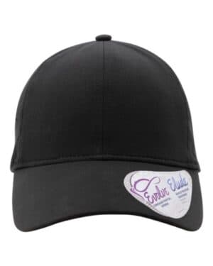 BLACK/ SWIRL Infinity her GABY women's perforated performance cap