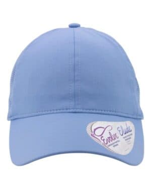PERIWINKLE/ FLORAL Infinity her GABY women's perforated performance cap