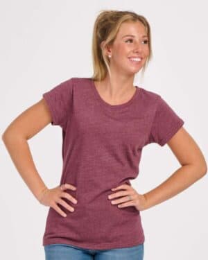 Boxercraft BW2101 women's tri-blend t-shirt
