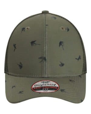 OLIVE GREEN Imperial 4074 the passenger side cap