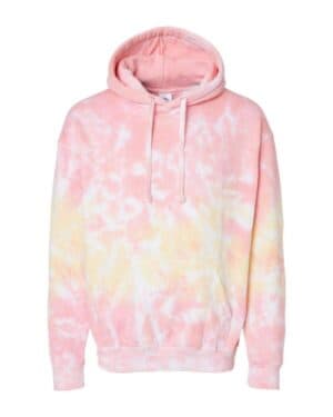 Colortone 8777Y youth tie-dyed hooded sweatshirt