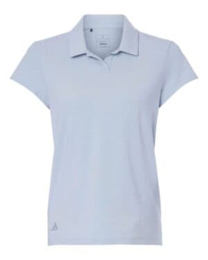 BLUE DAWN MELANGE Adidas A690 women's blend polo