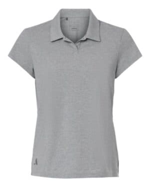 GREY THREE MELANGE Adidas A690 women's blend polo