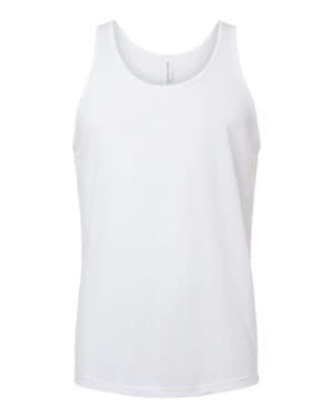 SOLID WHITE TRIBLEND Bella canvas 3484 triblend tank