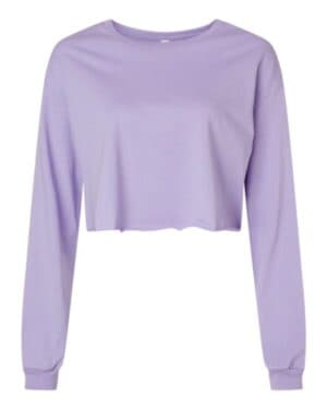 Bella canvas 6501 fwd fashion women's crop long sleeve tee