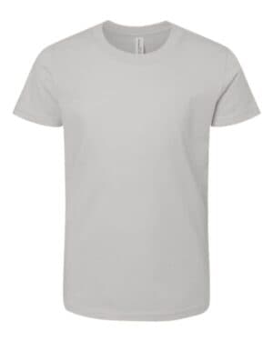 SOLID ATHLETIC GREY Bella canvas 3001Y youth jersey tee