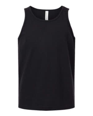 SOLID BLACK BLEND Bella canvas 3480YCVC youth heather cvc tank