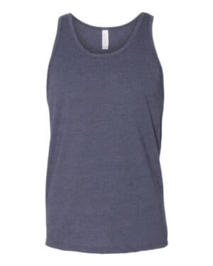 HEATHER NAVY Bella canvas 3480CVC heather cvc tank