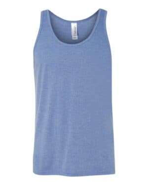 BLUE TRIBLEND Bella canvas 3484 triblend tank