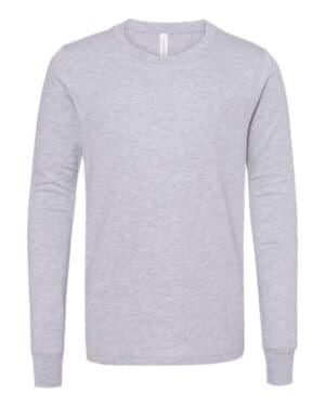 Bella canvas 3501YCVC youth heather cvc long sleeve tee
