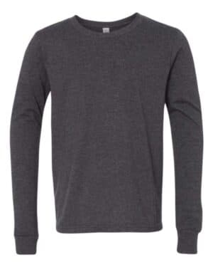 Bella canvas 3501YCVC youth heather cvc long sleeve tee