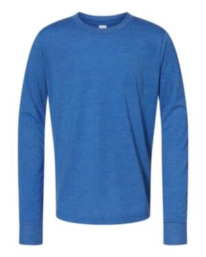 TRUE ROYAL TRIBLEND Bella canvas 3513Y youth triblend long sleeve tee