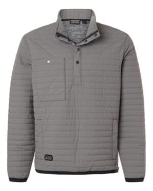 GREY Dri duck 5303 keystone quilted pullover