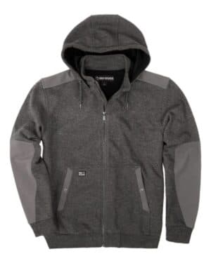 DARK OXFORD Dri duck 7340 mission fleece pro full-zip jacket