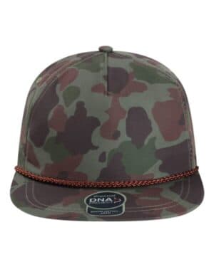 FROG SKIN CAMO/ GREEN Imperial DNA010 the aloha rope cap