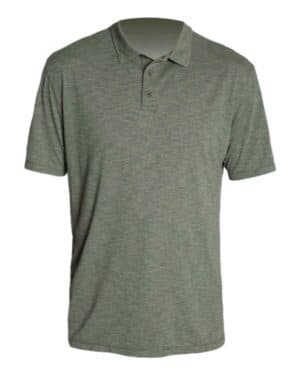 DARK OLIVE HEATHERED Anetik MPLPRS0 low pro tech polo