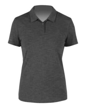 CHARCOAL HEATHERED Anetik WPBRZS1 women's breeze tech polo