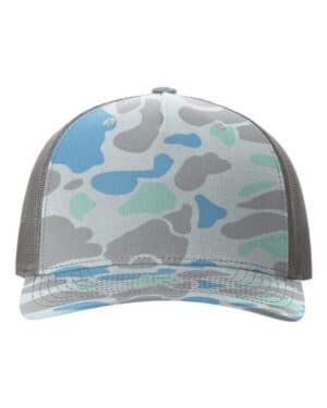 Richardson 112PFP five-panel printed trucker cap