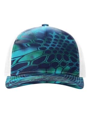 Richardson 112PFP five-panel printed trucker cap