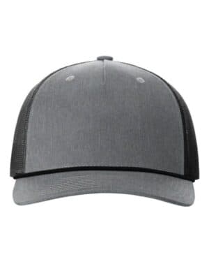 Richardson 112FPR five-panel trucker with rope cap