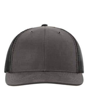 CHARCOAL/ BLACK Richardson 112WF fremont trucker cap