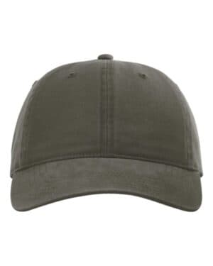 ARMY GREEN Richardson 326 peach twill dad hat