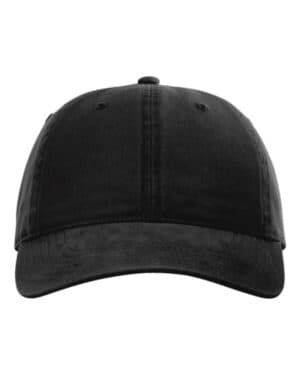 BLACK Richardson 326 peach twill dad hat