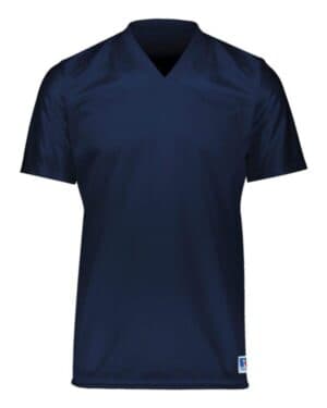 NAVY Russell athletic R0593B youth solid flag football jersey