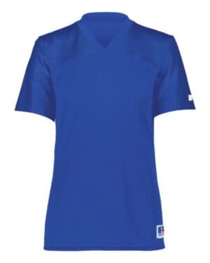 Russell athletic R0593X women's solid flag football jersey