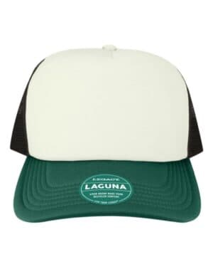 CREAM/ GREEN/ BLACK Legacy LTA laguna cap