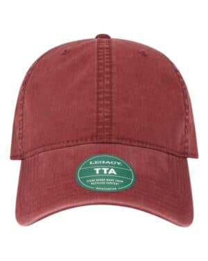 BURGUNDY Legacy TTA terra twill cap